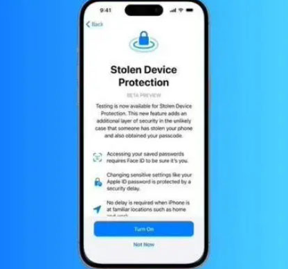 麒麟苹果授权维修店分享被盗设备保护功能开启方法 