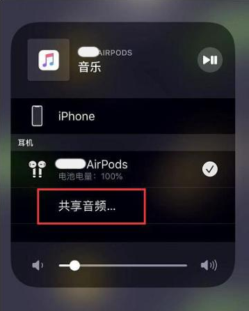 麒麟苹果14音频维修点分享iPhone14音频共享设置方法 