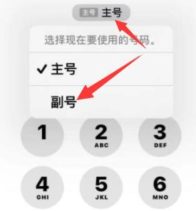 麒麟苹果14维修店分享iPhone 14 Pro Max使用副卡打电话的方法 